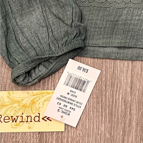 Boho Longsleeve NWT! Rewind Size:Medium - Picture 6 of 15